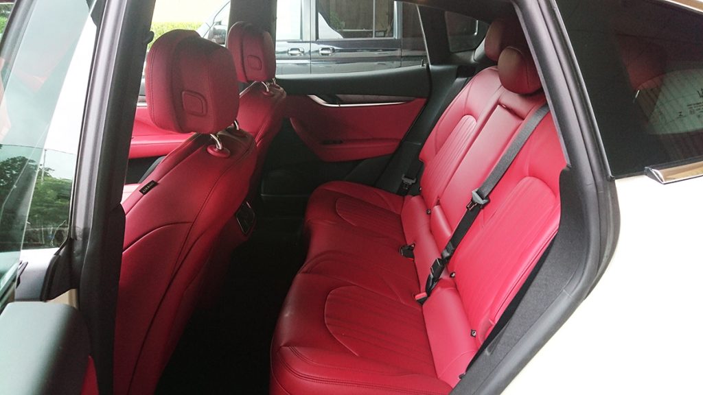 レヴァンテのバックシート