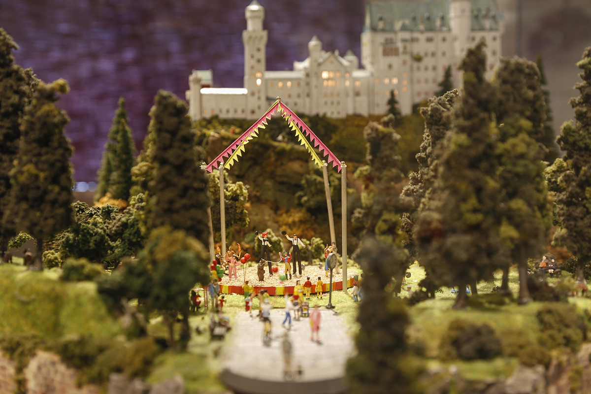 19世紀初頭にフランスで発案されたジオラマ