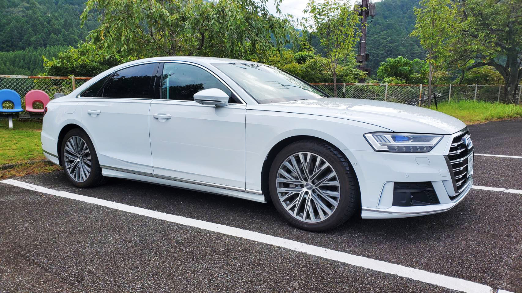 Audi A8 55TFSI quattro テスト第4回