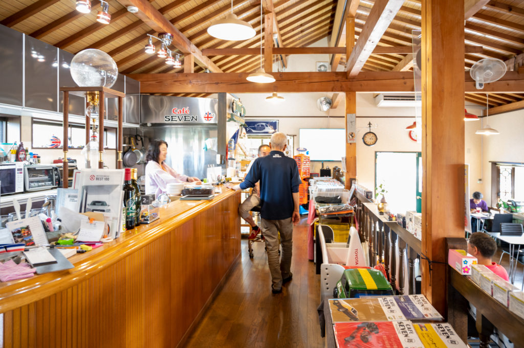 カフェセブン店内