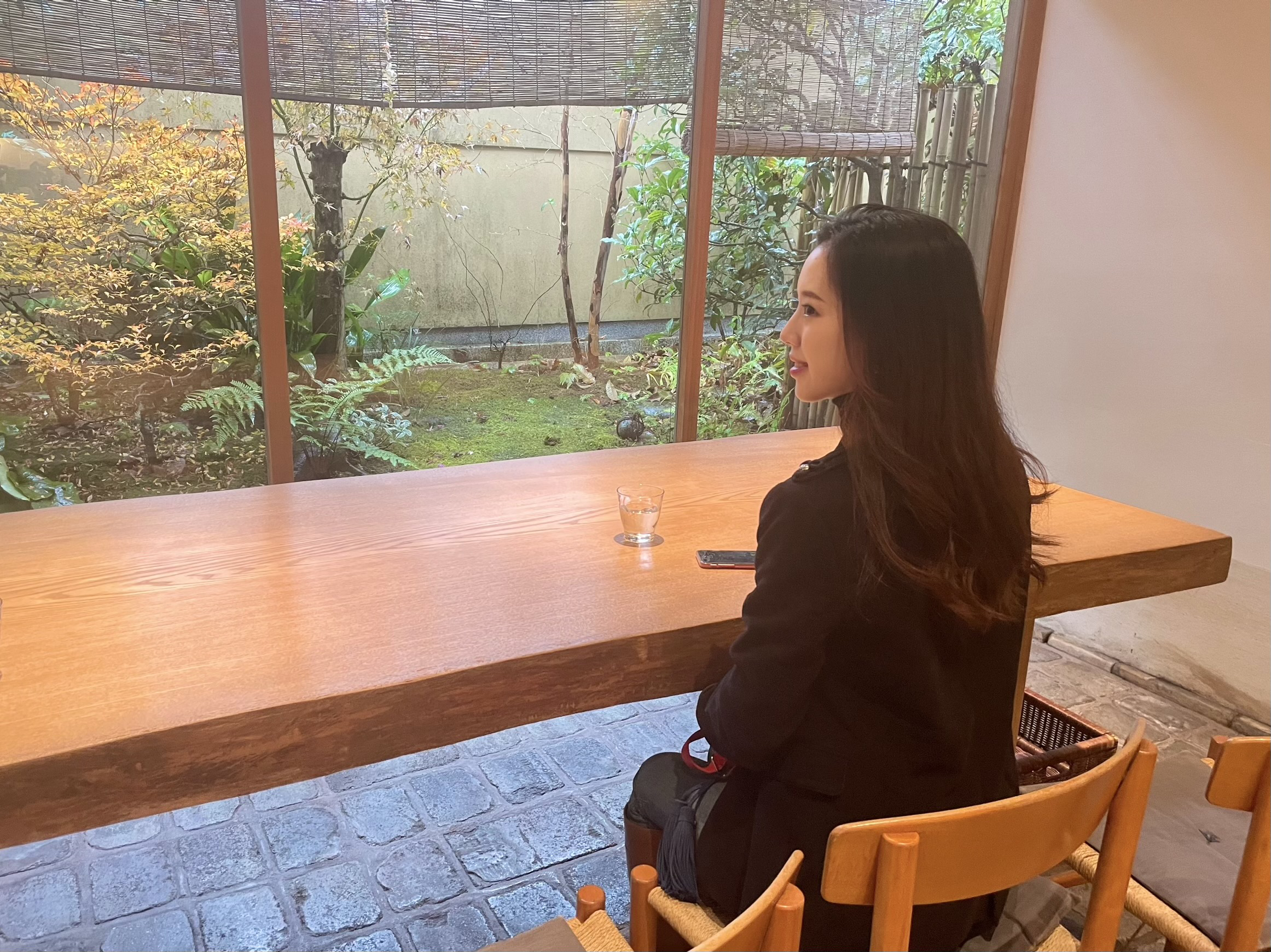 老松 嵐山店の店内