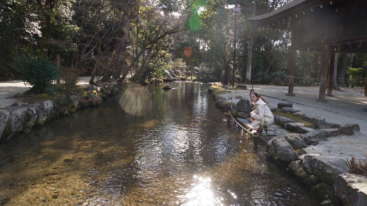 上賀茂神社 ならの小川