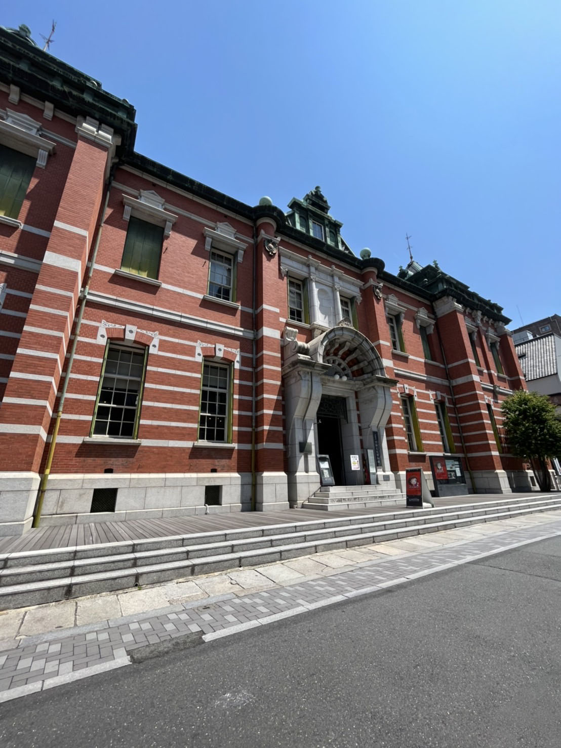 赤レンガの京都文化博物館別館（重要文化財）