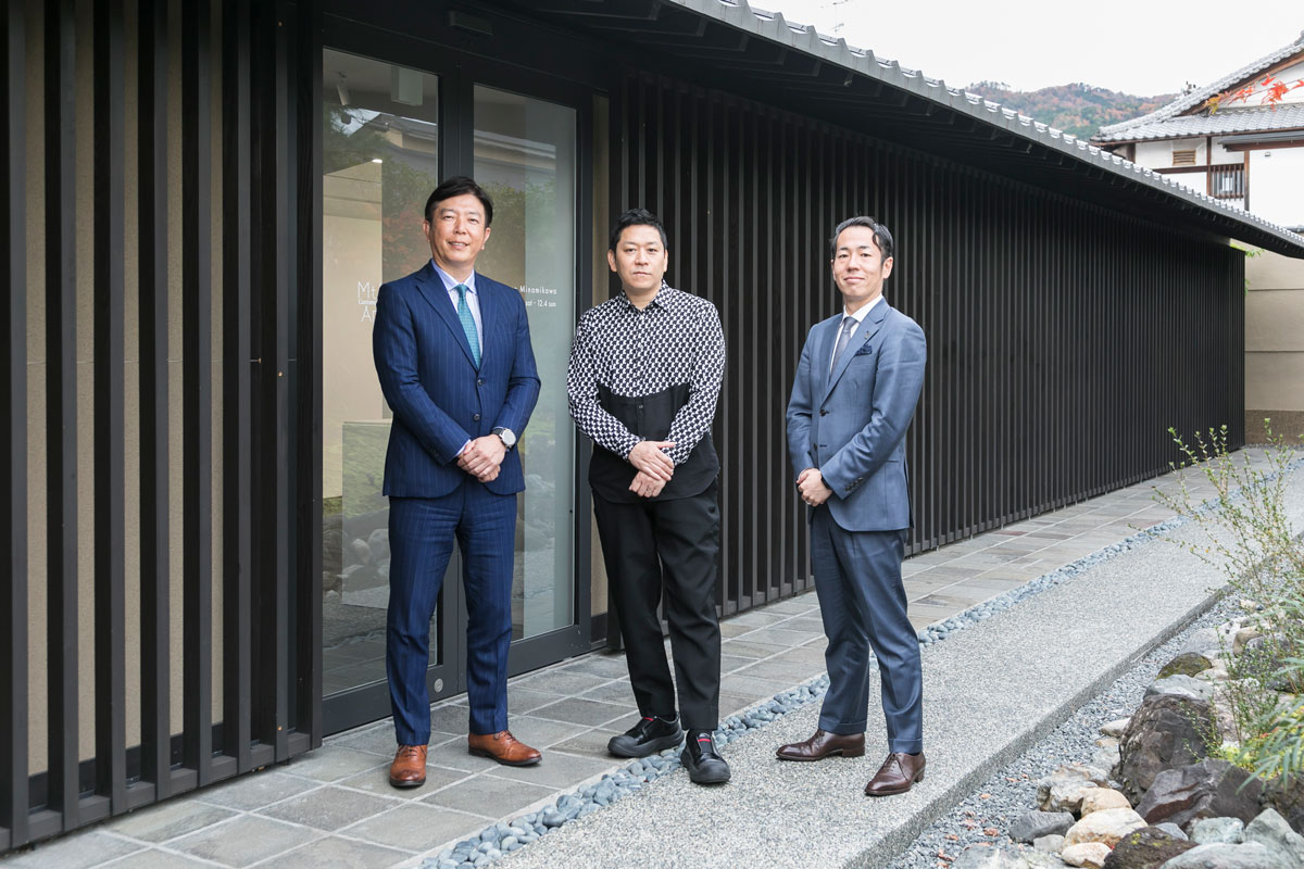 竹内弘一、名和晃平、松島一晃