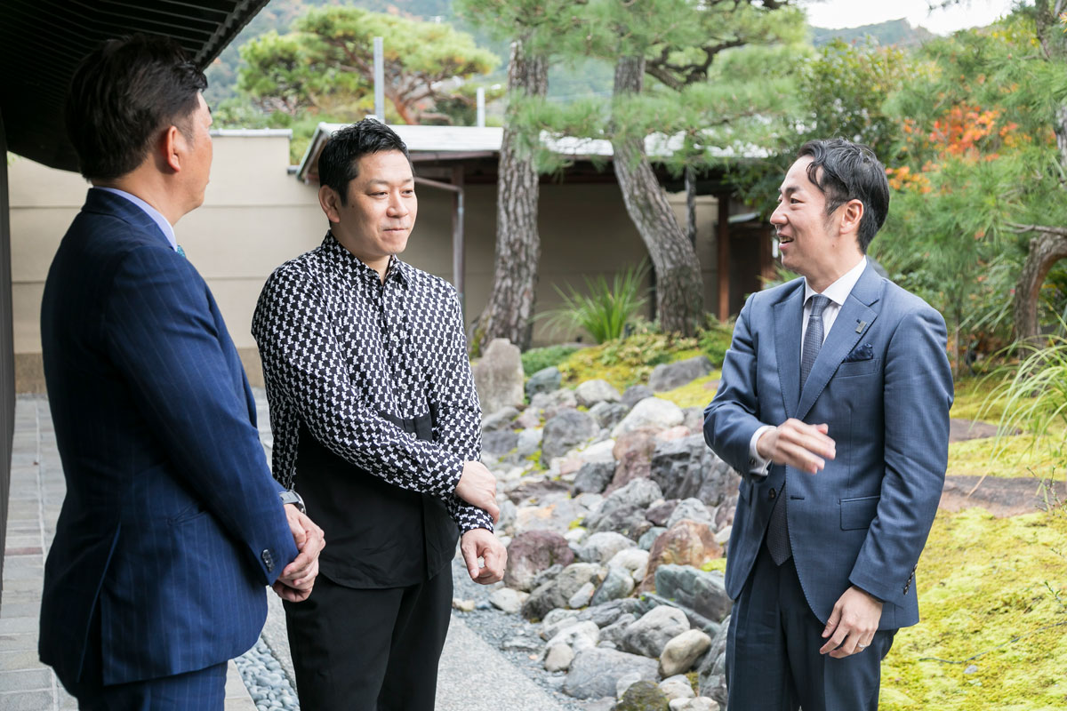 竹内弘一、名和晃平、松島一晃
